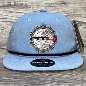 GMC AT4 Topo 3D Classic Rope Hat- Sky/ Black